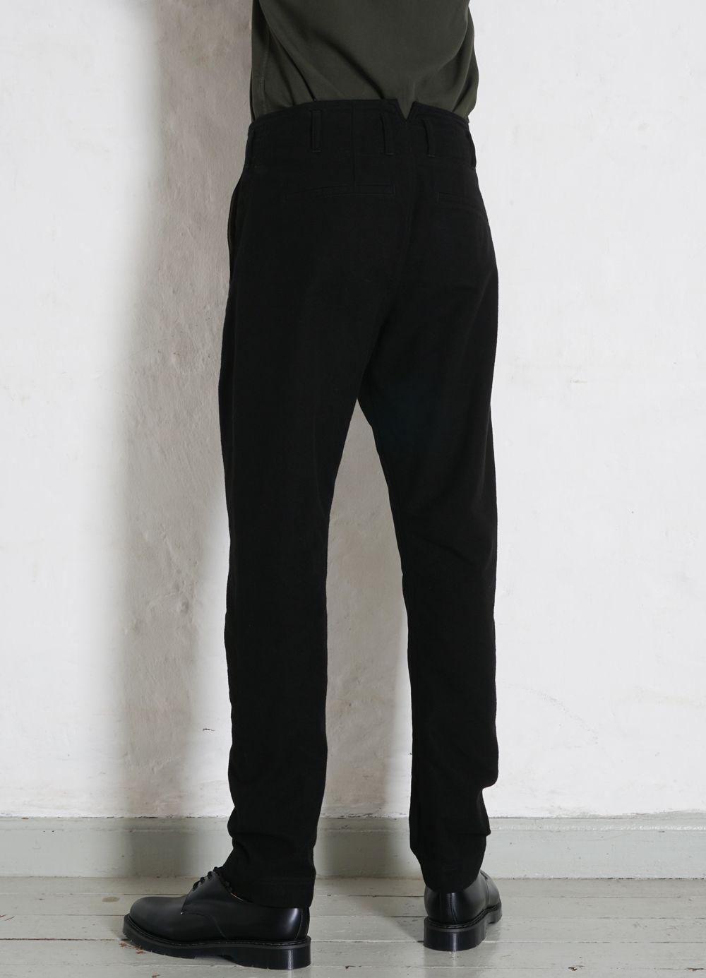 HANSEN GARMENTS - SVENNING | Slim Fit Trousers | Black - HANSEN Garments