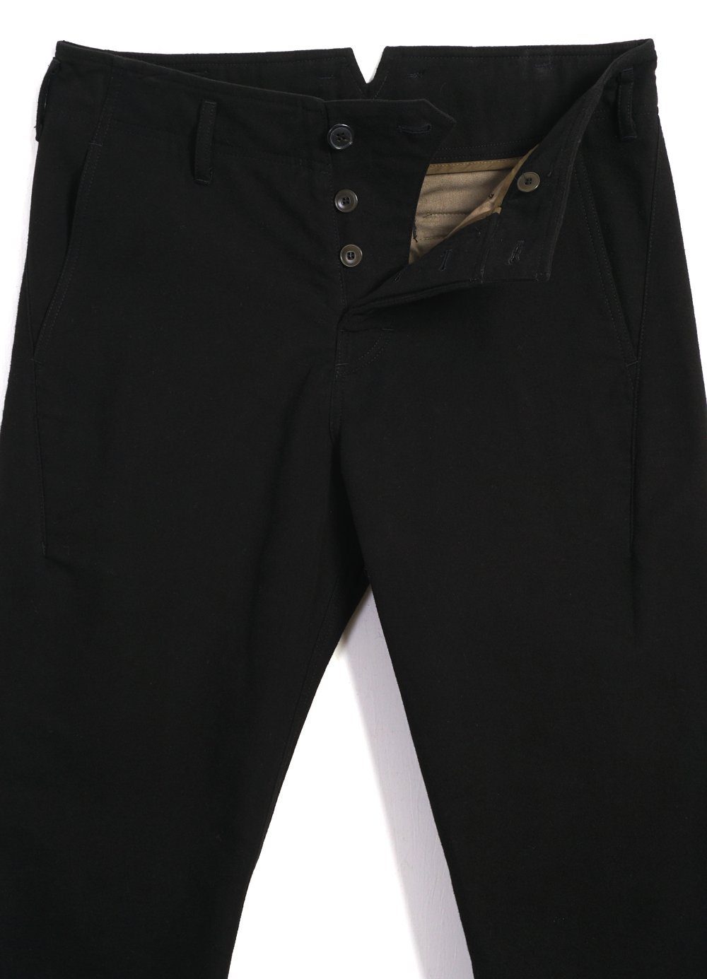 HANSEN GARMENTS - SVENNING | Slim Fit Trousers | Black - HANSEN Garments