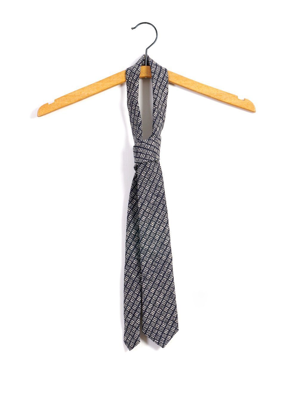 TIE | Printed Pattern Tie| Check -HANSEN Garments- HANSEN Garments