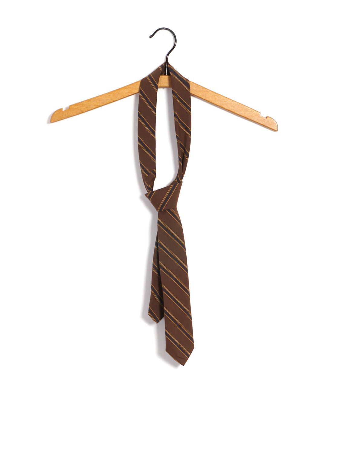HANSEN GARMENTS - TIE | Striped Tie | Brown Stripes - HANSEN Garments