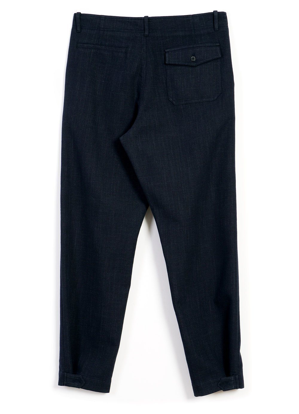 HANSEN Garments - TROND | Relaxed Everyday Trousers | Navy Melange - HANSEN Garments