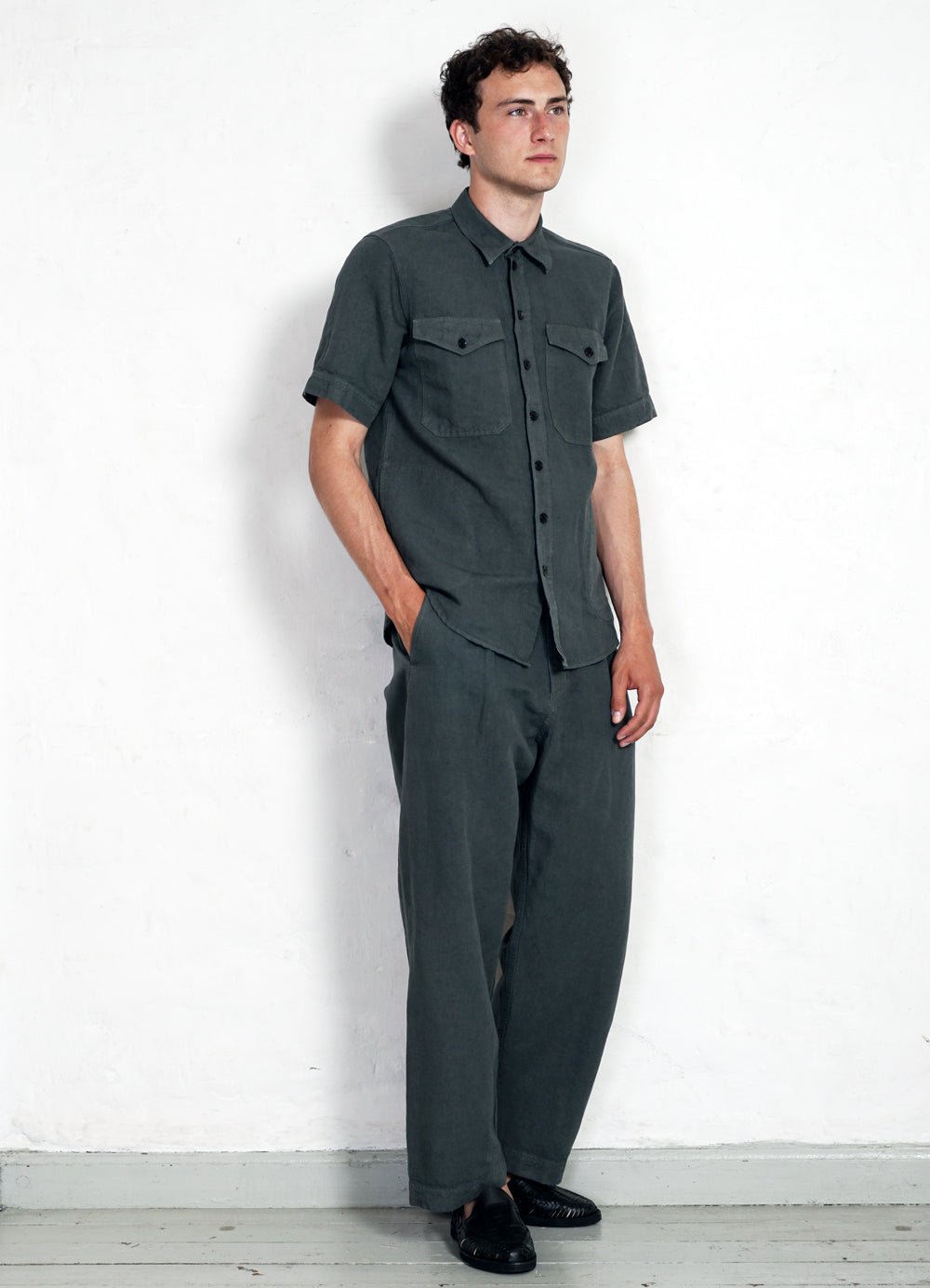 HANSEN GARMENTS - VILLY | Short Sleeve Shirt | Oxidized - HANSEN Garments