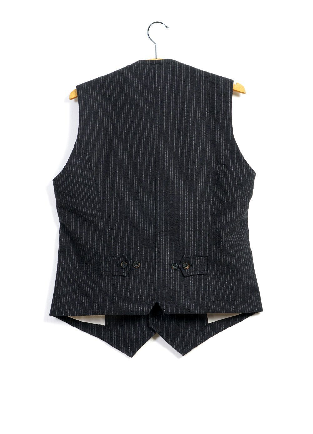 WILLIAM | High Lapel Waistcoat | Black Pin | €240 -HANSEN Garments- HANSEN Garments