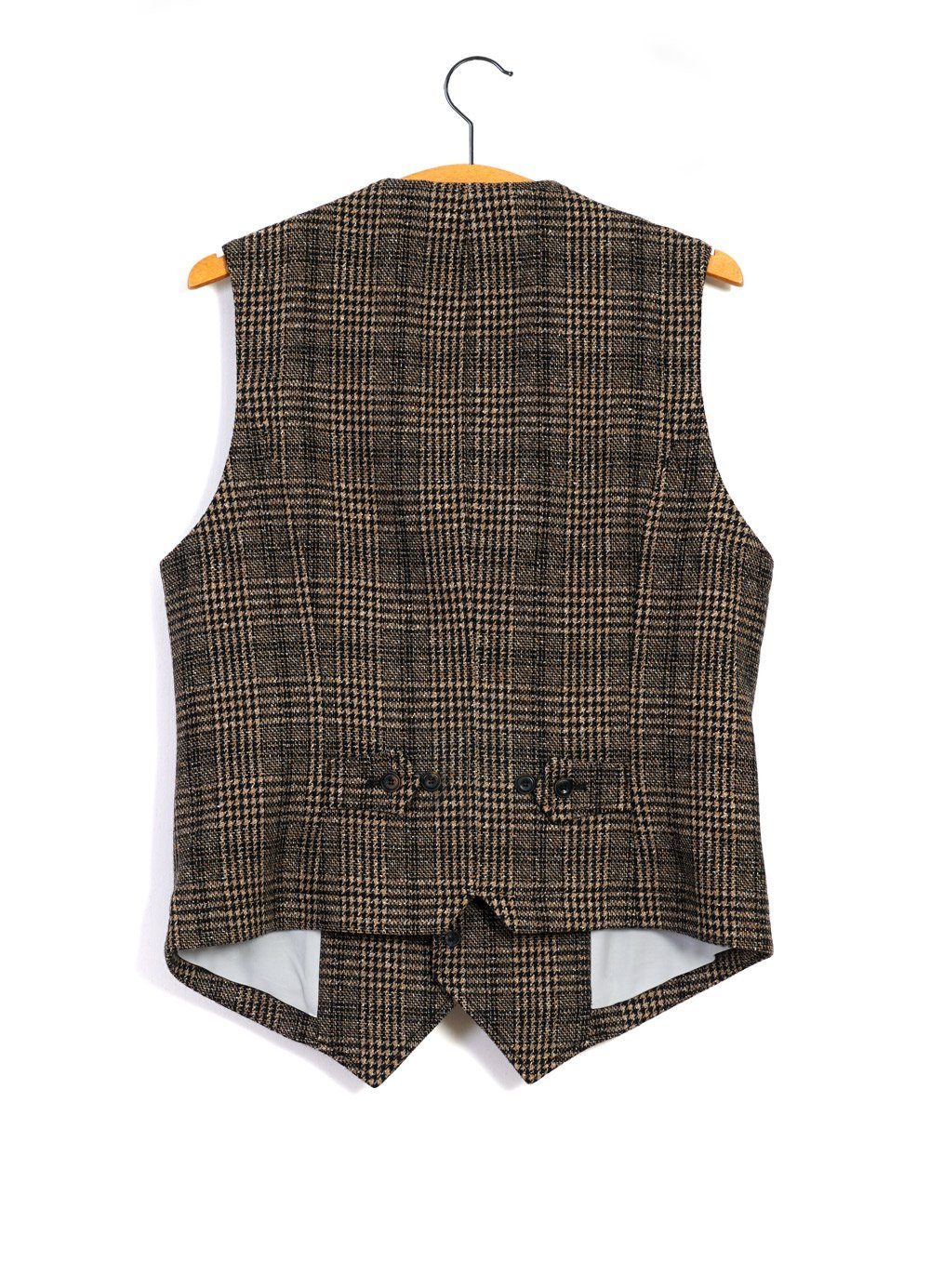 HANSEN Garments - William | Lapel Waistcoat | Checkered - HANSEN Garments