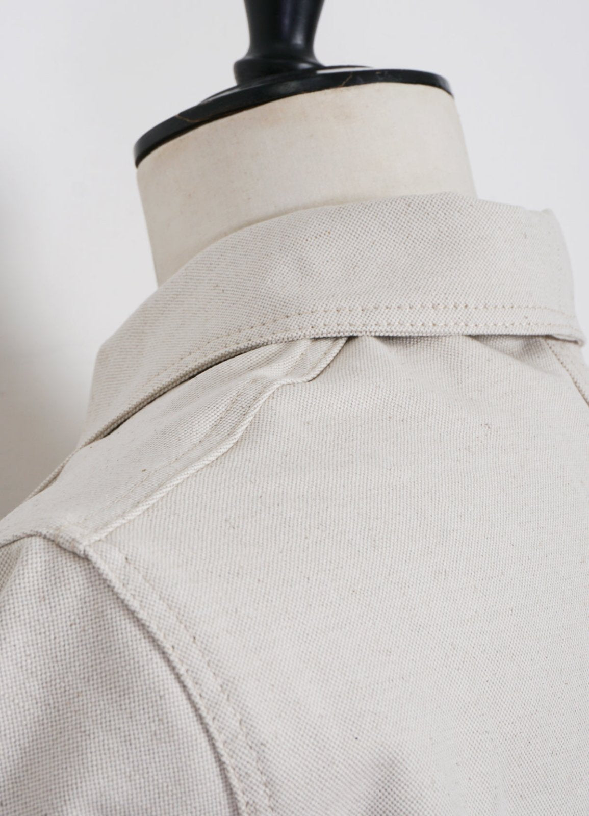 LE LABOUREUR - WORK JACKET | Linen/Cotton Blend | Flax Nature - HANSEN Garments