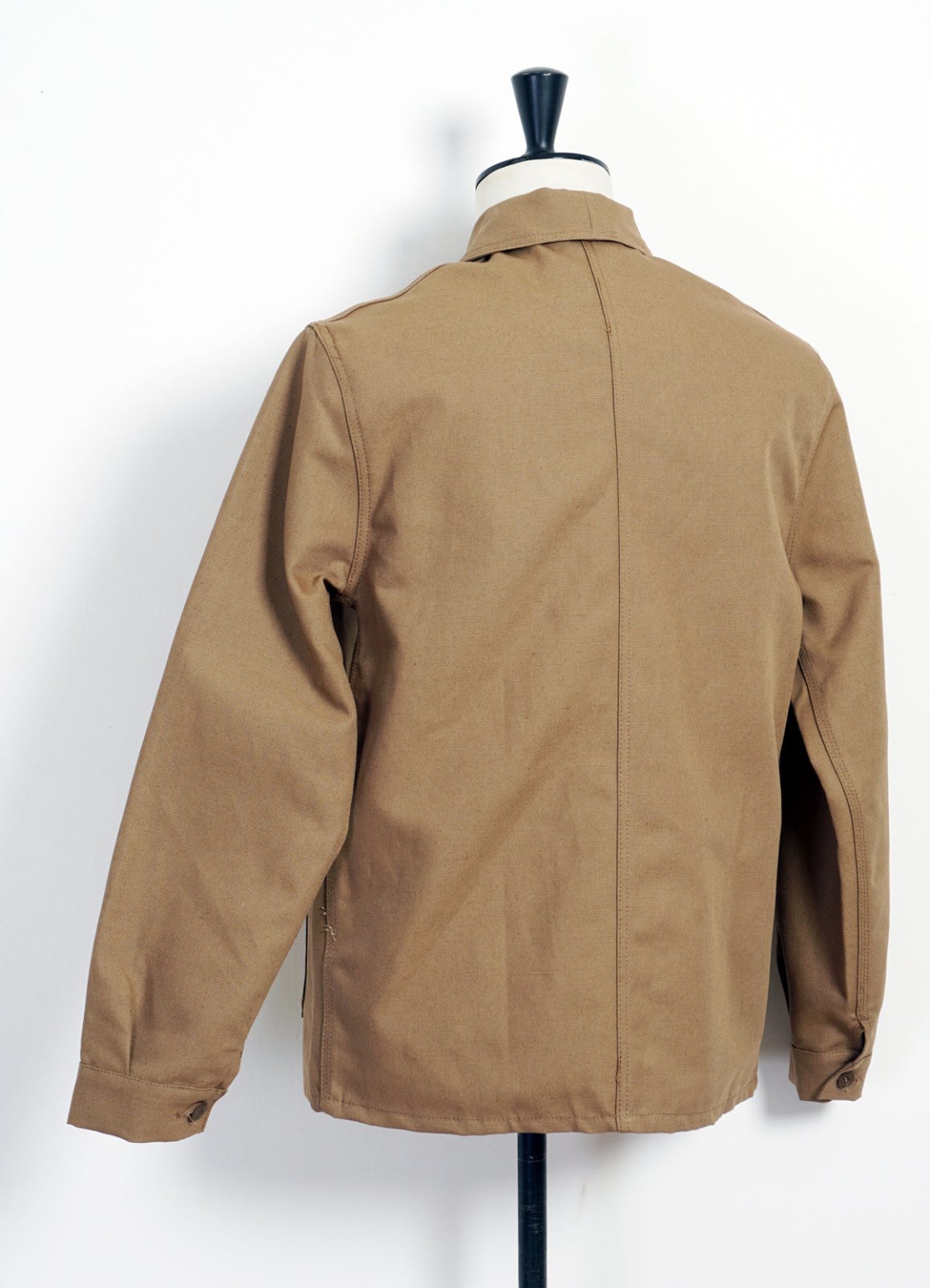 LE LABOUREUR - WORK JACKET | Linen/Cotton Blend | Light Brown - HANSEN Garments