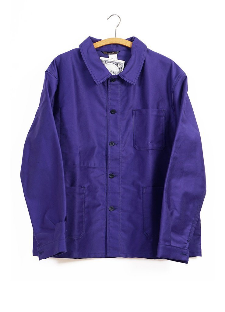 WORK JACKET | Moleskin | Navy Blue | €185 -LE LABOUREUR- HANSEN Garments