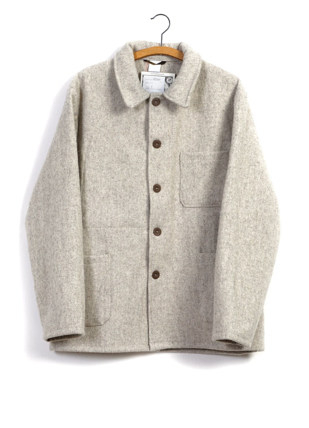 WORK JACKET | Wool | Nature | €225 -LE LABOUREUR- HANSEN Garments
