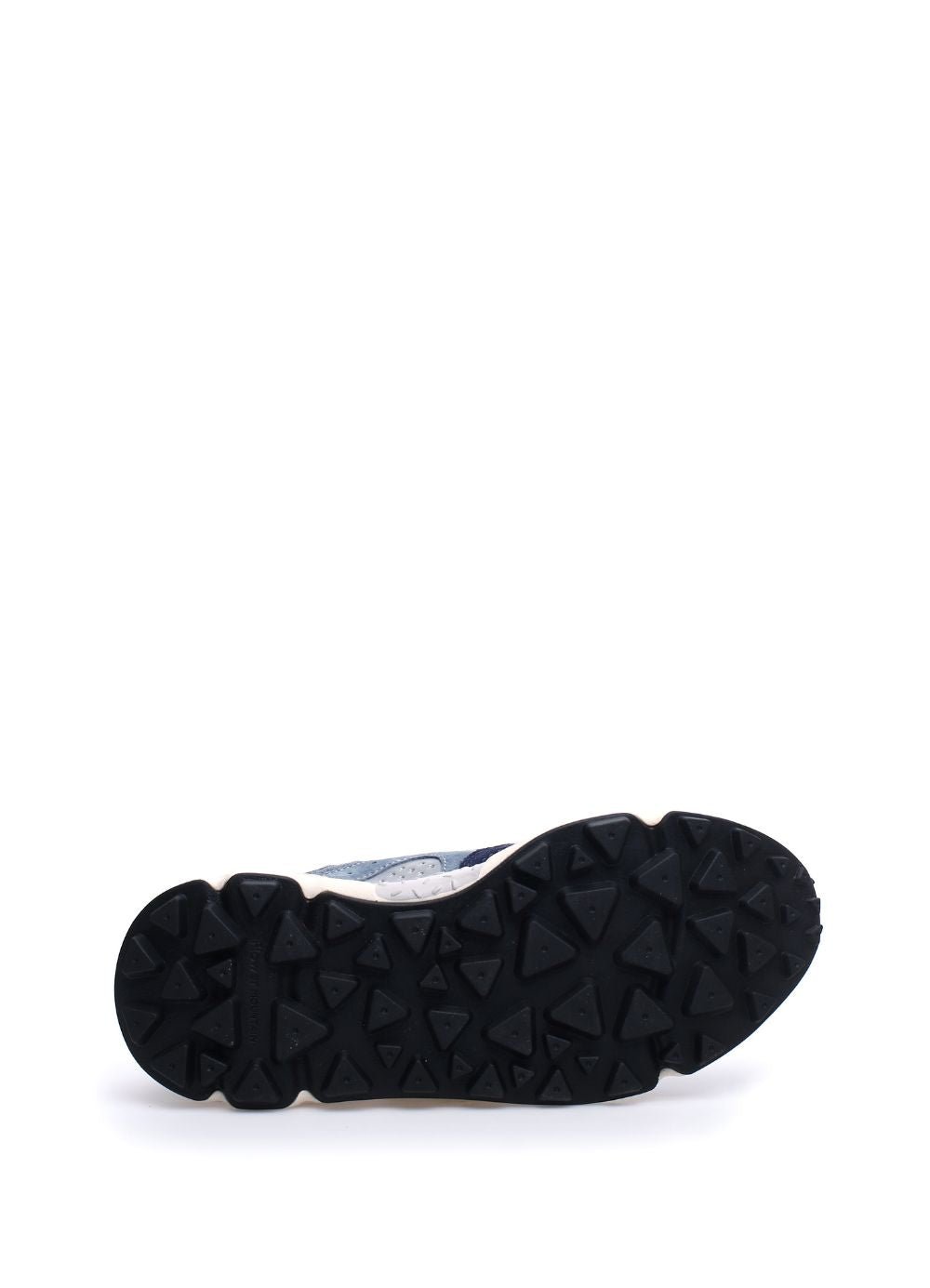 FLOWER MOUNTAIN - YAMANO 3 | Suede & Canvas Sneaker | JP Print Navy/Black - HANSEN Garments